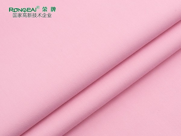 313F#水粉 吸湿排汗快干新材料府绸医护面料